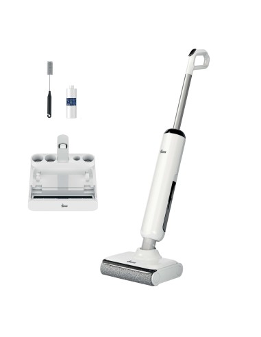Hoover HW400 011 Mocio elettrico Batteria Bagnato Senza sacchetto 220 W Bianco