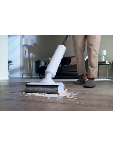 Hoover HW400 011 Mocio elettrico Batteria Bagnato Senza sacchetto 220 W Bianco