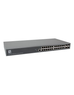 LevelOne GTL-2885 switch di rete Gestito L3 Gigabit Ethernet (10 100 1000) Grigio