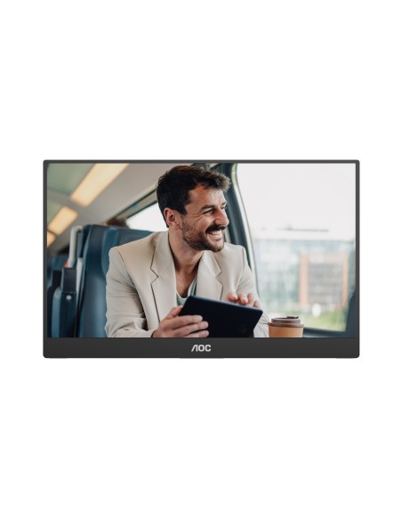 AOC 16T20E2 TV e monitor portatile Nero 39,6 cm (15.6") LED 1920 x 1080 Pixel