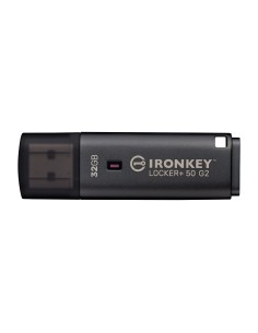 Kingston Technology IronKey 32GB Locker Plus 50 G2, FIPS 197, AES-256