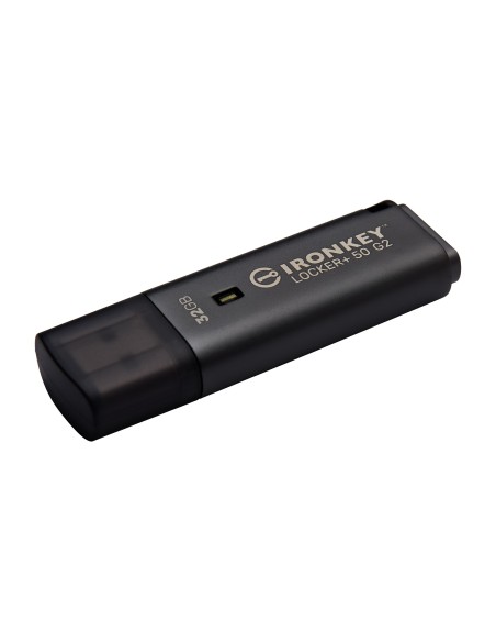 Kingston Technology IronKey 32GB Locker Plus 50 G2, FIPS 197, AES-256