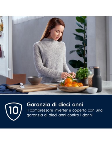 Electrolux FRIGORIFERO COMBINATO TWINTECH TOTAL NO FROST CLASSE E ENT6NE18S1