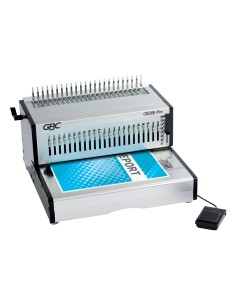 GBC 4410045 macchina piegafoglii Rilegatrice a pettine 500 fogli Argento