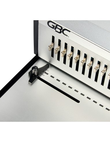 GBC 4410045 macchina piegafoglii Rilegatrice a pettine 500 fogli Argento