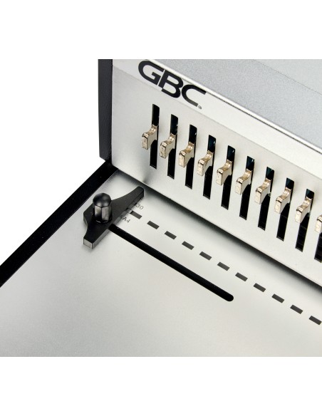 GBC 4410045 macchina piegafoglii Rilegatrice a pettine 500 fogli Argento
