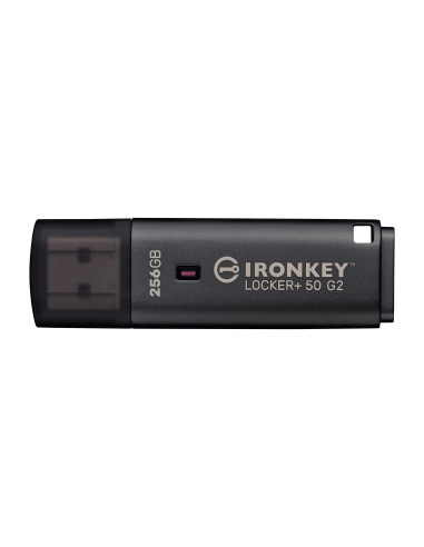 Kingston Technology IronKey 256GB Locker Plus 50 G2, FIPS 197, AES-256