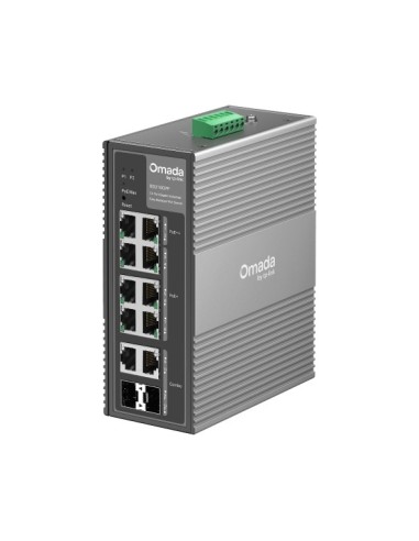 TP-Link Omada IES210GPP switch di rete Gestito Gigabit Ethernet (10 100 1000) Supporto Power over Ethernet (PoE) DIN rail Grigio