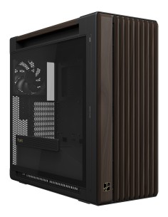 ASUS ProArt PA602 Wood Edition Modern Black - Tempered Glass Panel Midi Tower Nero, Legno