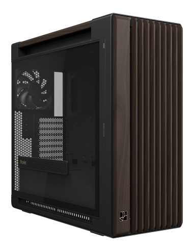 ASUS ProArt PA602 Wood Edition Modern Black - Tempered Glass Panel Midi Tower Nero, Legno
