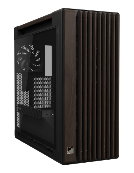 ASUS ProArt PA602 Wood Edition Modern Black - Tempered Glass Panel Midi Tower Nero, Legno
