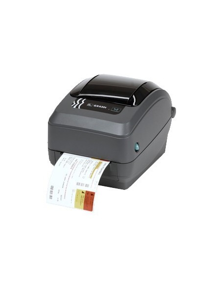 Zebra GX430t stampante per etichette (CD) Termica diretta Trasferimento termico 300 x 300 DPI 102 mm s Cablato