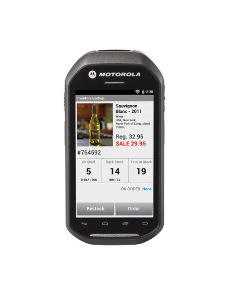 Motorola MC40 computer palmare 10,9 cm (4.3") 480 x 800 Pixel Touch screen 257,7 g Argento