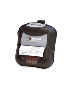 Zebra RW 420 stampante per etichette (CD) Termica diretta 203 x 203 DPI 76 mm s Con cavo e senza cavo