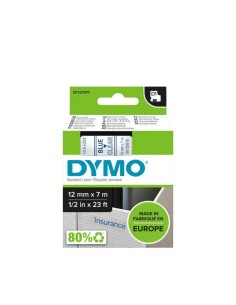 DYMO D1 - Standard Etichette - Blu su trasparente - 12mm x 7m 2