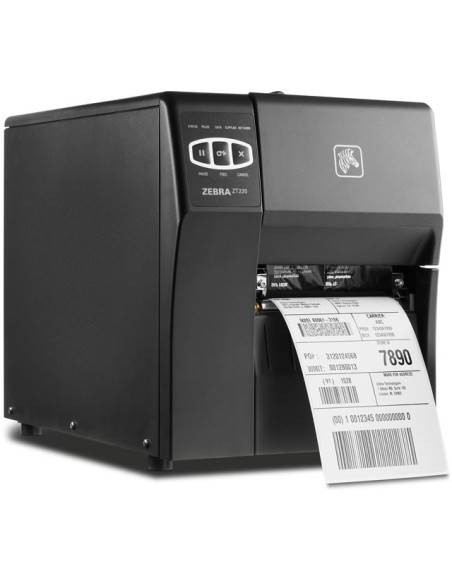 Zebra ZT220 stampante per etichette (CD) Termica diretta 203 x 203 DPI 152 mm s Cablato Collegamento ethernet LAN