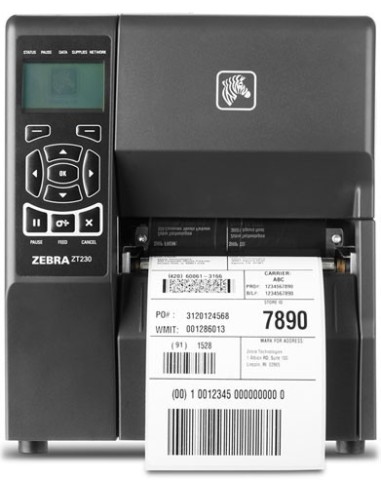 Zebra ZT230 stampante per etichette (CD) Termica diretta 300 x 300 DPI 152 mm s Cablato Collegamento ethernet LAN