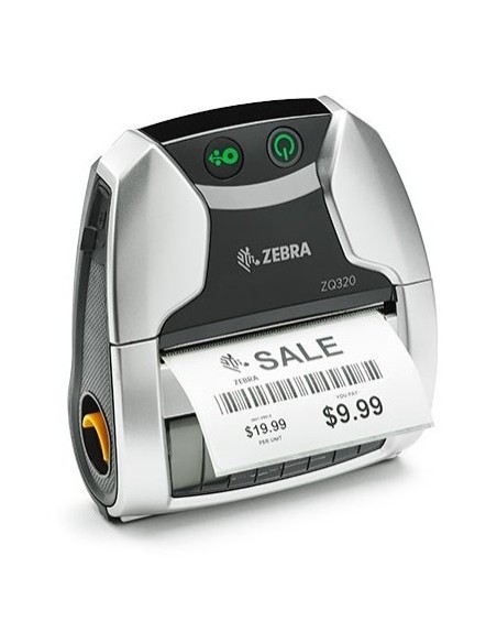 Zebra ZQ320 stampante per etichette (CD) Termica diretta 203 x 203 DPI 100 mm s Con cavo e senza cavo Wi-Fi Bluetooth