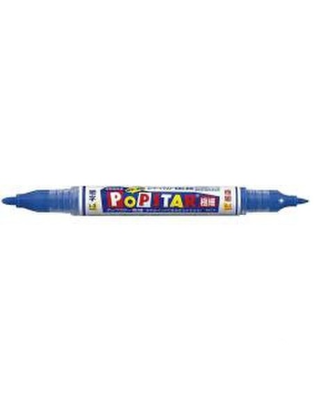 Zebra Pop-Star marcatore Blu 10 pz