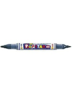 Zebra Pop-Star marcatore Nero 10 pz