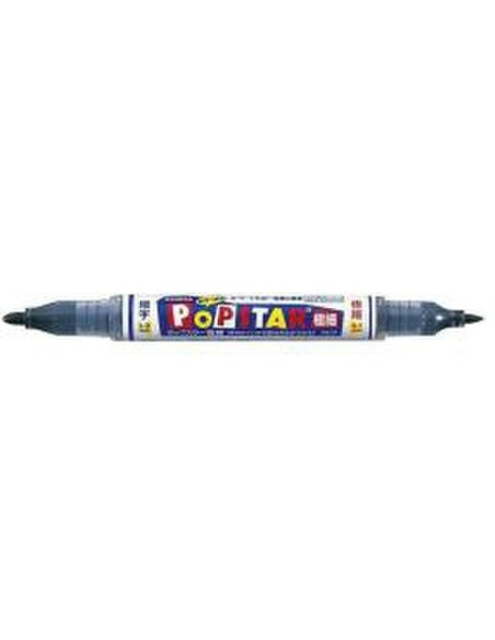 Zebra Pop-Star marcatore Nero 10 pz