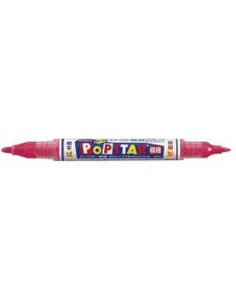 Zebra Pop-Star marcatore Rosso 10 pz