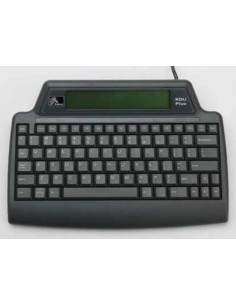 Zebra 120182G-001 tastiera Universale PS 2 QWERTY Inglese Nero