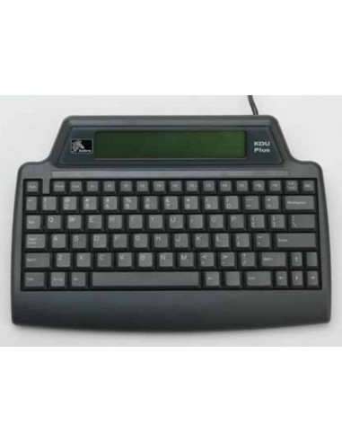 Zebra 120182G-001 tastiera Universale PS 2 QWERTY Inglese Nero