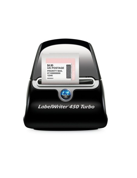 DYMO LabelWriter 450 Turbo + 2 labels Box stampante per etichette (CD) Termica diretta 300 x 300 DPI Cablato