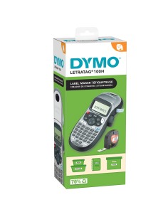DYMO LetraTag LT-100T Etichettatrice | Macchina etichettatrice palmare | Tastiera ABC   Display LCD a 13 caratteri | Ideale per