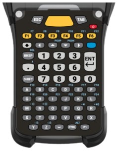 Zebra KYPD-MC9358ANR-10 tastiera per dispositivo mobile Alfanumerico Inglese Nero, Grigio