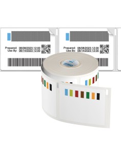 DYMO Etichette originali LabelWriter per la rotazione delle scorte nel settore alimentare | 54 mm x 70 mm | 400 etichette