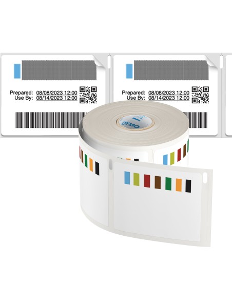 DYMO Etichette originali LabelWriter per la rotazione delle scorte nel settore alimentare | 54 mm x 70 mm | 400 etichette