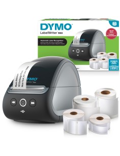 DYMO LabelWriter 550 stampante per etichette ed etichette | 2 rotoli di etichette LW multiuso (1320 in totale) | 300 etichette