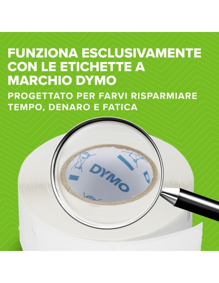 DYMO LabelWriter 550 stampante per etichette ed etichette | 2 rotoli di etichette LW multiuso (1320 in totale) | 300 etichette