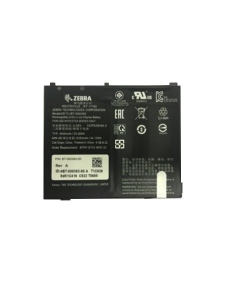 Zebra BTRY-ET5X-8IN5-01 ricambio e accessorio per tablet Batteria