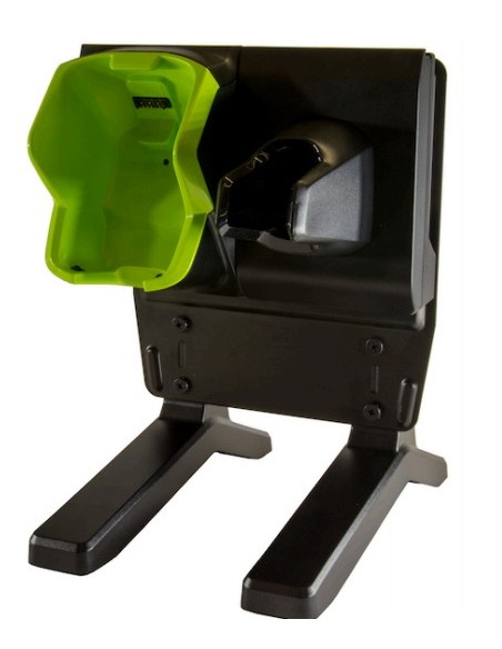 Zebra CRD-TC8D-2SUCHG-01 Caricabatterie per dispositivi mobili Lettore di codice a barre Nero, Verde Interno