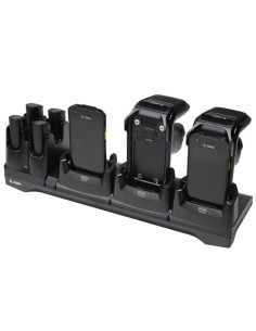 Zebra CRD3S4T-RFD40-TC2X-CHG-1R Caricabatterie per dispositivi mobili Computer portatile, Lettore RFID Nero AC Interno