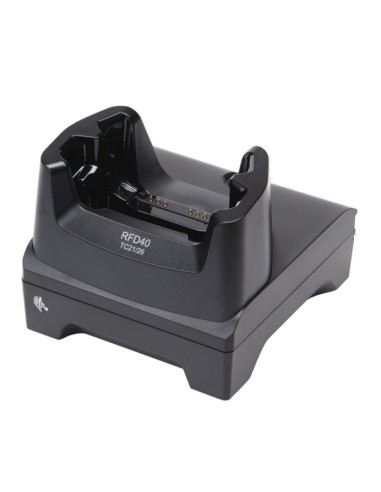 Zebra CRD1S0T-RFD40-EC5X-CHG-1R Caricabatterie per dispositivi mobili Computer portatile, Lettore RFID Nero AC Interno