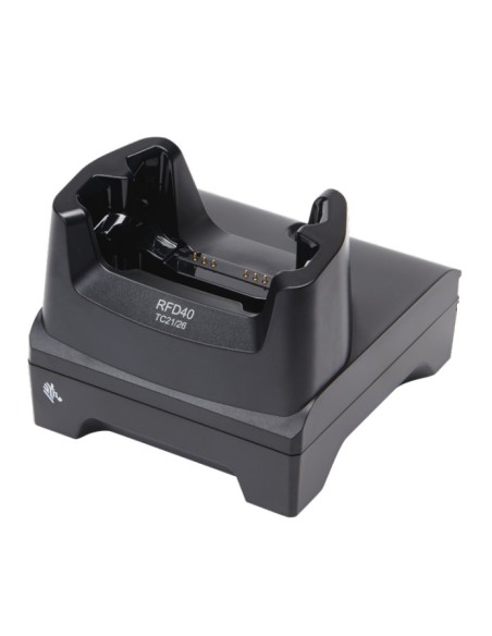 Zebra CRD1S0T-RFD40-EC5X-CHG-1R Caricabatterie per dispositivi mobili Computer portatile, Lettore RFID Nero AC Interno