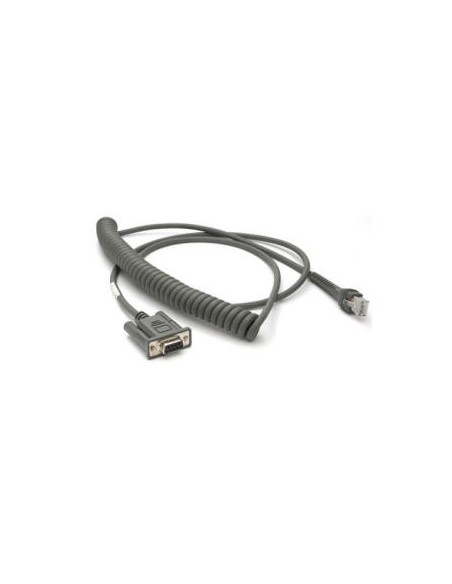Zebra CBA-R37-C09ZBR cavo seriale Beige 2,74 m DB9