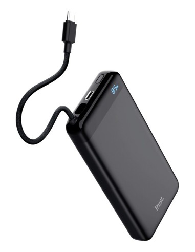Trust 25881 batteria portatile Ioni di Litio 20000 mAh Nero