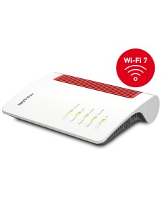 Box FRTZ! 5690 International router wireless 2.5 Gigabit Ethernet Dual-band (2.4 GHz 5 GHz) Rosso, Bianco