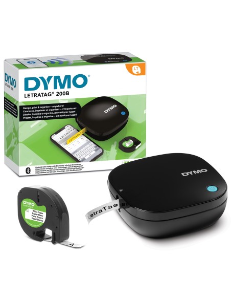 DYMO LetraTag 200B etichettatrice Bluetooth | Stampante per etichette compatta | Si connette a iOS e Android tramite tecnologia