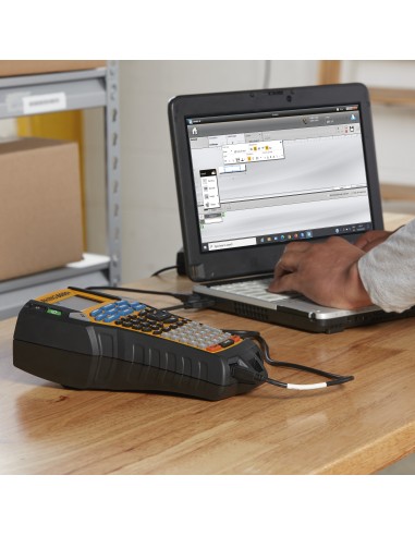 DYMO Rhino 6000+ Etichettatura industriale con custodia | Etichettatrice ricca di funzioni con connessione al PC