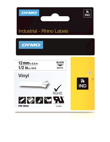 DYMO Etichette in vinile IND- 12mm x 5,5m