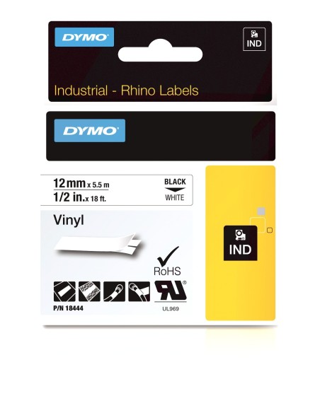 DYMO Etichette in vinile IND- 12mm x 5,5m