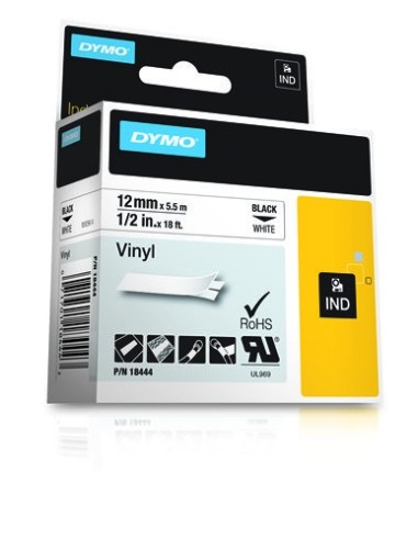 DYMO Etichette in vinile IND- 12mm x 5,5m