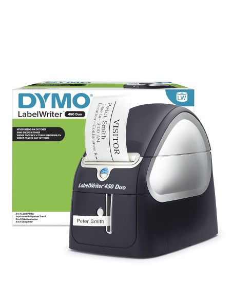 DYMO LabelWriter 450 Duo Stampante di etichette | Stampante termica diretta per etichette | Stampa veloce di etichette, codici