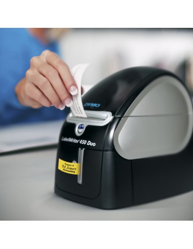 DYMO LabelWriter 450 Duo Stampante di etichette | Stampante termica diretta per etichette | Stampa veloce di etichette, codici